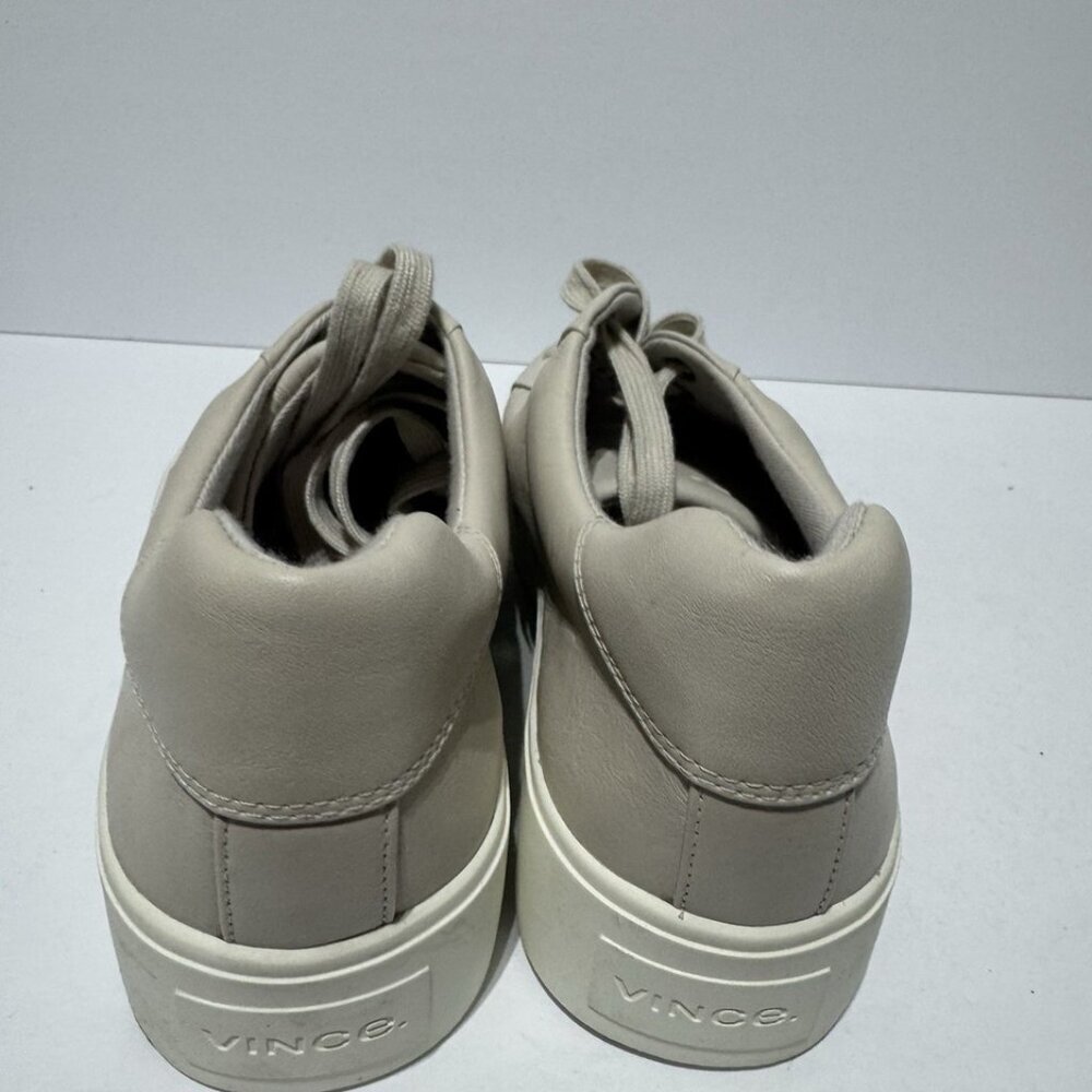 Vince Womens Benfield Leather Platform Sneakers Size 8.5 M - Picture 4 of 6